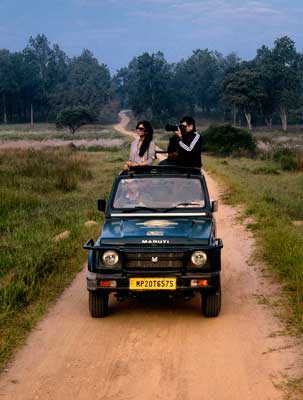Jeep Safari in Kanha