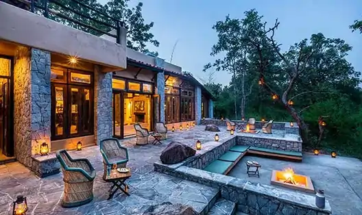 bonefire in kanha