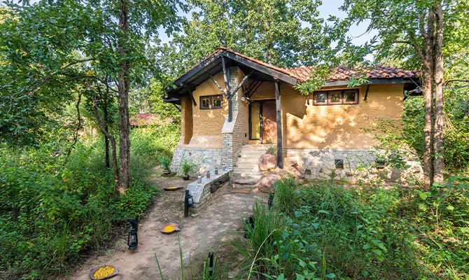 eco friendly resort in kanha