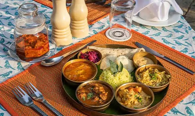 relish the authentic local flavours thali